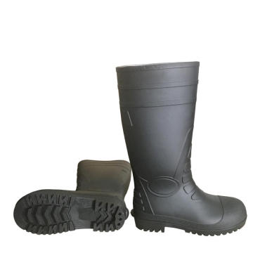 PVC Rain Boots With Steel Cap